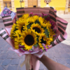 Ramo de 10 girasoles