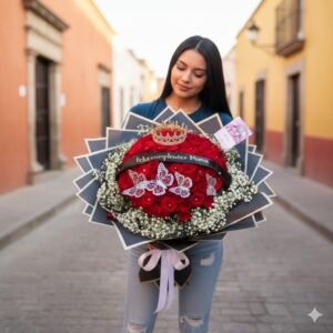 Ramo de 100 rosas