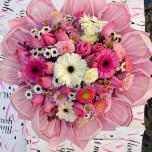 Ramo Mixto Rosado – Diseño Tipo Pétalo